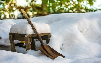 Snow Plow Shovel
