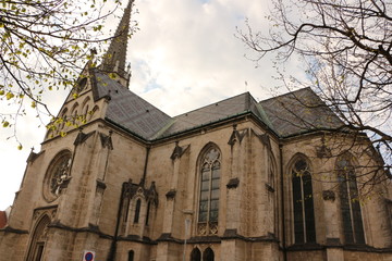 Die Kirche im Zentrum von Bad Hall in Oberösterreich