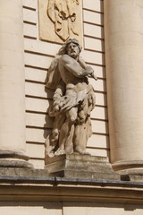 Obraz premium Statue d'Hercule, Porte de Paris à Lille, Nord