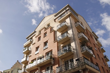 Immeuble moderne à Lille, Nord
