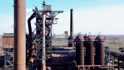Stillgelegte Industrieanlagen im Ruhrgebiet