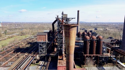 Fototapeta premium Stillgelegte Industrieanlagen im Ruhrgebiet