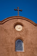 Fototapeta na wymiar Southwestern church steeple