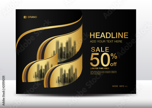 sale banner billboard brochure flyer for cosmetics banner design