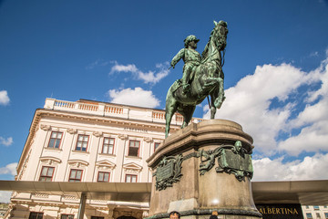 Obraz premium Albertina, Museum im Habsburger Palais, Wien