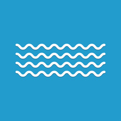 Wave icon vector 