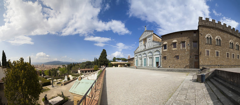 Italia, Toscana,Firenze, la chesa di San Miniato