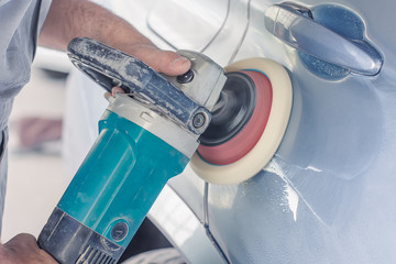 Car body polishing