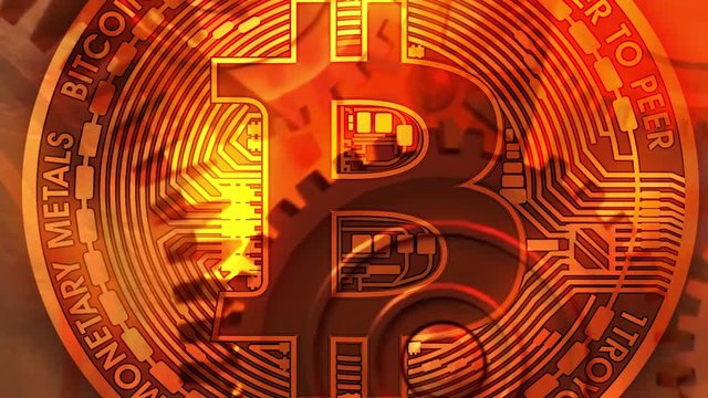 Bitcoin cryptocurrency background
