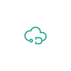Cloud care logo icon