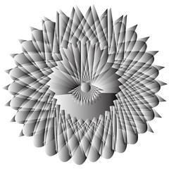 Geometric set stars and flowers for gifts and holidays pattern vector EPS10