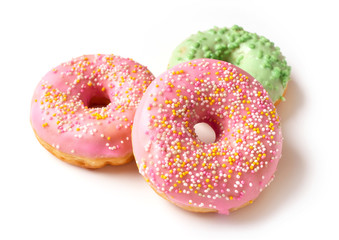 freshly baked donuts