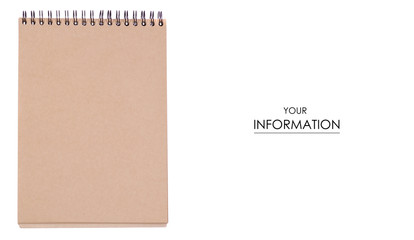 The diary notebook pattern