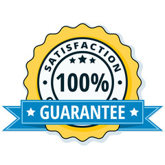 100% Satisfaction Guaranteed illustration