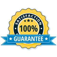 100% Satisfaction Guaranteed illustration