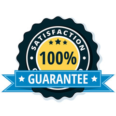 100% Satisfaction Guaranteed illustration