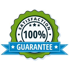 100% Satisfaction Guaranteed illustration