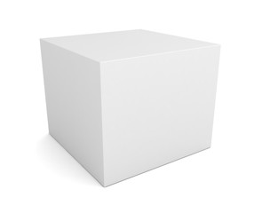 blank retail product box concept  3d illustration