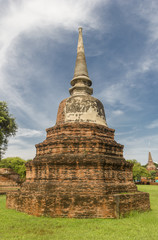 Naklejka premium Ayutthaya Historical park 2