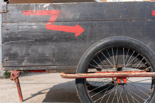 Kleiner Handwagen f&uuml;r Elektriker