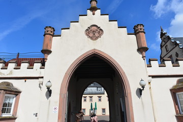 Eingangsseite Schloss Meerholz in Gelnhausen-Meerholz