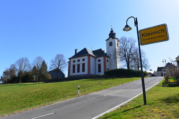 Evangelische Kirche Kleinich im Landkreis Bernkastel-Wittlich in Rheinland-Pfalz 