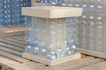 plastic bottles, Concept of recycling the Empty used plastic bottle 