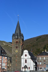 Fototapeta premium Katholische Pfarrkirche St. Michael und St. Sebastian