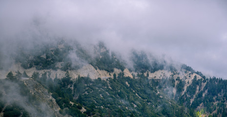 Mountain Storms and Foggy Weather