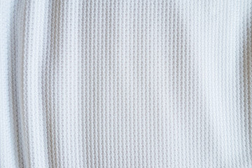 White football jersey clothing fabric texture sports wear background