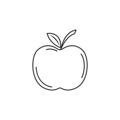 Apple icon. Simple element illustration. Apple symbol design template. Can be used for web and mobile