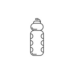 Sport water bottle icon. Simple element illustration. Sport water bottle symbol design template. Can be used for web and mobile