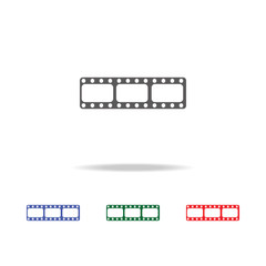 Film roll icon. Elements of photo camera in multi colored icons. Premium quality graphic design icon. Simple icon for websites, web design, mobile app, info graphics