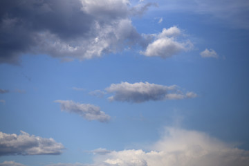 Beautiful summer clouds