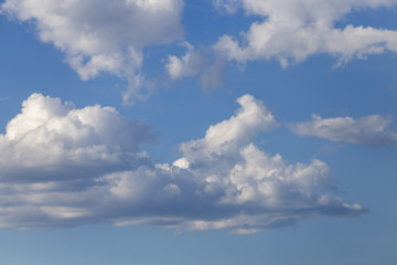 Fototapeta premium Beautiful summer clouds