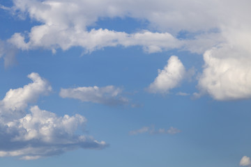 Beautiful summer clouds