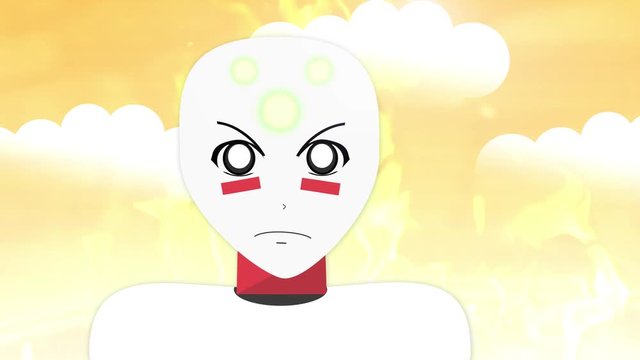 Generic Fake Anime or Manga action show - Alien portrait