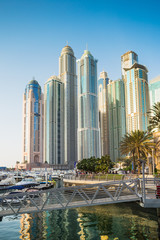 Obraz na płótnie Canvas Dubai Marina. UAE