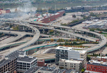 Fototapeta premium Expressway in the City