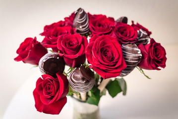 Chocolate and Roses Bouquet