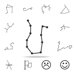 Astrology sign Hemini icon. Detailed set of web icons. Premium quality graphic design. One of the collection icons for websites, web design, mobile app