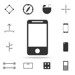 smartphone icon. Detailed set of web icons. Premium quality graphic design. One of the collection icons for websites, web design, mobile app