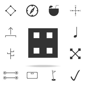 Building block toy icon. Detailed set of web icons. Premium quality graphic design. One of the collection icons for websites, web design, mobile app