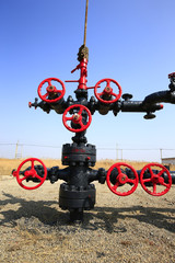 Oil pipes and valves