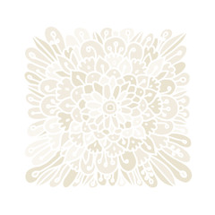 Floral background, hand made sketch for your design