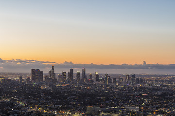 Sunrise in Los Angeles