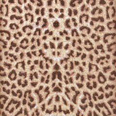 texture of print fabric stripes tiger for background