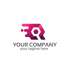 wrench services tech logo template