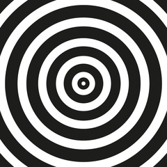 Geometric hypnotic background. Abstract wallpaper of the surface. Pattern for polygraphy, posters, t-shirts and textiles. Doodle for design. Greeting cards