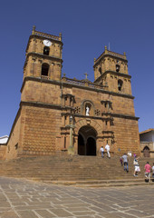 Fototapeta na wymiar Iglesia Inmaculada Concepción de Barichara